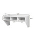 Wall Mounted Floating Computer Table Desk Home Office Furni Storage Shelf