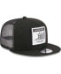 Фото #5 товара Men's Black New York Yankees Scratch Squared Trucker 9FIFTY Snapback Hat