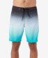 ფოტო #1 პროდუქტის Men's Hyperfreak Heat Fade 19" Board Shorts