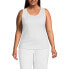 ფოტო #5 პროდუქტის Plus Size Cotton Tank Top