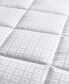 Фото #5 товара Medium Weight Quilted Down Alternative Comforter with Duvet Tabs, King