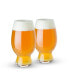 Craft Beer Wheat Beer Glasses, Set of 2, 26.5 Oz