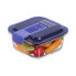 Фото #4 товара Герметичная коробочка для завтрака Luminarc Easy Box Синий Cтекло (380 ml) (6 штук)