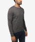 Men's V-Neck Honeycomb Knit Sweater