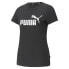 ფოტო #1 პროდუქტის PUMA Ess+ Metallic Logo short sleeve T-shirt
