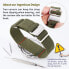 Binlun Elastic NATO Fabric Nylon Watch Strap, Waterproof Replacement Velcro Strap, 18 / 20 /22 mm