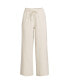 ფოტო #3 პროდუქტის Plus Size Sport Knit Elastic Waist Wide Leg Crop Pants