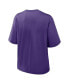 Фото #3 товара Women's Purple Minnesota Vikings Boxy T-Shirt