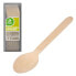 BEST PRODUCTS GREEN Wooden Spoon 16 cm 12 Units