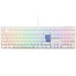 Фото #2 товара Ducky One 3 Classic Pure White Gaming Tastatur, RGB LED - MX-Clear