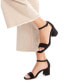 Фото #3 товара Women's Suede Heeled Sandals By