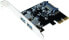 Фото #2 товара Kontroler LogiLink PCIe 2.0 x2 - 2x USB 3.2 Gen 2 (PC0080)