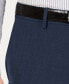 Фото #4 товара Men's Gabardine Skinny/Extra-Slim Fit Performance Stretch Flat-Front Dress Pants