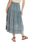 Фото #2 товара The Great The Boating Maxi Skirt Women's Blue 0