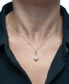 ფოტო #4 პროდუქტის Cultured Freshwater Pearl (8mm) and Diamond Accent 18" Pendant Necklace in 14k Yellow Gold