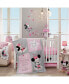 Фото #3 товара Disney Baby Minnie Mouse Pink Celestial Fitted Crib Sheet by