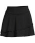 Фото #1 товара Women's Chlorine Resistant High Waisted Tulip Hem Swim Skort Swim Bottoms