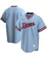 Фото #2 товара Men's Light Blue Minnesota Twins Road Cooperstown Collection Team Jersey