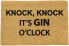 Фото #1 товара Knock Knock It's Gin O'Clock Fußmatte