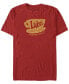 Men's Gilmore Girls Lukes Distressed Short Sleeve T-shirt Красный, XL - фото #1