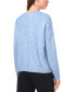 ფოტო #2 პროდუქტის Women's Crewneck Drop-Shoulder Button-Trim Sweater