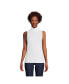 Фото #1 товара Women's Lightweight Jersey Skimming Sleeveless Mock Neck