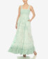 ფოტო #23 პროდუქტის Women's Smocked Ruffle Maxi Dress