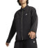 Фото #1 товара Puma Downtown Relaxed Collared Long Sleeve Full Zip Shirt Mens Black Casual Tops