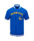 ფოტო #2 პროდუქტის Men's Royal Golden State Warriors Classic Warm-Up Full-Snap Jacket