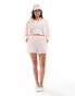 Фото #1 товара The Frolic raye shorts in pink and white stripe