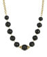 ფოტო #1 პროდუქტის Black Beaded Necklace