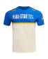 ფოტო #2 პროდუქტის Men's and Women's Cream 2024 NBA All-Star Game Chenille T-shirt