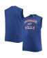 Фото #1 товара Men's Royal Buffalo Bills Big and Tall Muscle Tank Top