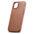 Фото #7 товара Чехол для смартфона ICARER для iPhone 14 Plus MagSafe Case Leather коричневый