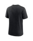 ფოტო #3 პროდუქტის Nike Men's Heather Black New York Mets Swing Big Tri-Blend T-Shirt