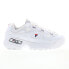 Фото #3 товара Fila D-Formation 5CM00514-125 Womens White Lifestyle Sneakers Shoes