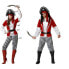 Маскарадные костюмы для взрослых Красный Пират
