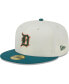 Фото #2 товара Men's Cream Detroit Tigers Chrome Evergreen 59FIFTY Fitted Hat