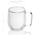 2x Thermo Glas Teeglas Kaffeeglas 250ml