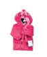 Фото #2 товара Infant Girl Plush Bathrobe and Toy Set, Flamingo, One Size