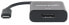 Фото #9 товара Manhattan USB-C to DisplayPort 1.2 Cable - 4K@30Hz - 21cm - Male to Female - Black - Lifetime Warranty - Blister - 3.2 Gen 1 (3.1 Gen 1) - USB Type-C - DisplayPort output - 3840 x 2160 pixels