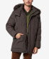 Men's Tremont Down Parka with Faux Fur Trimmed Removable Hood