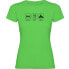 ფოტო #1 პროდუქტის KRUSKIS Sleep Eat And Ride short sleeve T-shirt