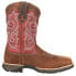 Durango Lady Rebel Waterproof Composite Toe Work Womens Brown, Red Work Safety