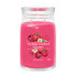 Фото #1 товара Aromatic candle Signature large glass Red Raspberry 567 g