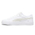 Фото #3 товара Puma Capri Royale Lace Up Mens White Sneakers Casual Shoes 39243506