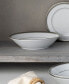 Фото #3 товара Charlotta Platinum 4 Piece 7.5" Soup Bowls Set, 12 oz, Service for 4