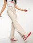 Cotton On flare cargo jeans in cream