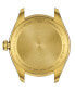 ფოტო #3 პროდუქტის Unisex Swiss PR 100 Gold PVD Bracelet Watch 34mm