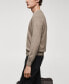 Фото #9 товара Men's Fine-Knit Cotton Sweater